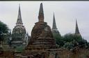 Stupas, Ayuthaya.